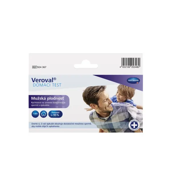 Veroval® Mužská plodnost 2x 60 kapslí
