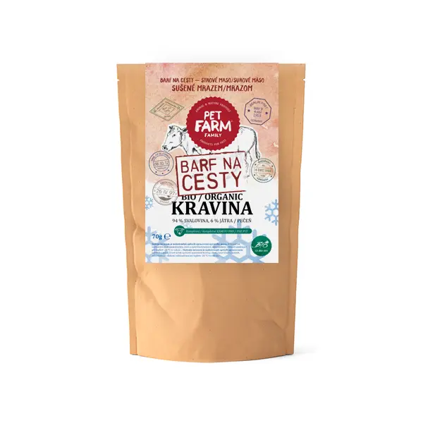Pet Farm Family — Kravina BIO 70g 2x 60 kapslí