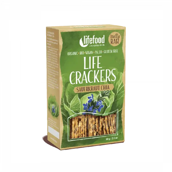 Lifefood - Life Crackers Zelánky 60 g