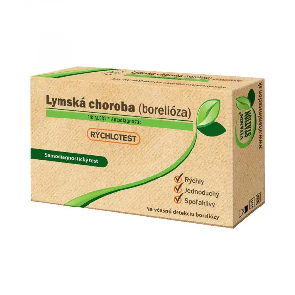 VITAMIN STATION Lymská borelióza samodiagnostický rychlotest 1 kus