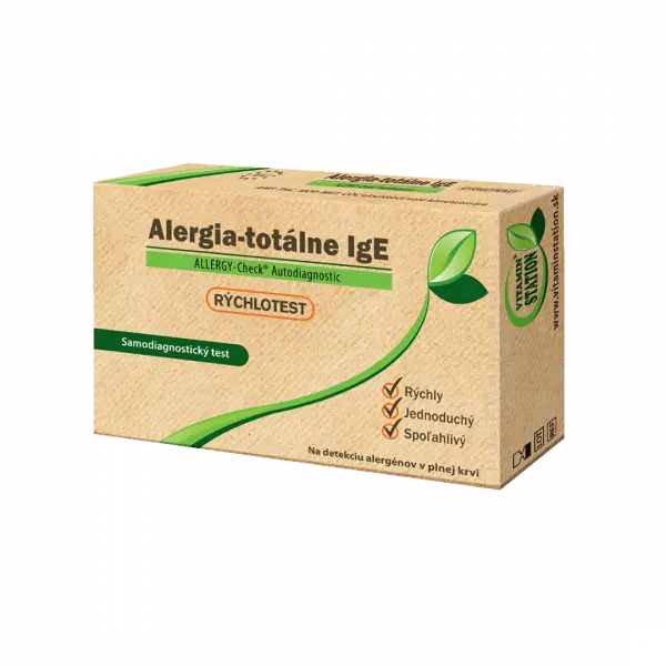 Rychlotest alergie na pyl, roztoče, zvířata i potraviny | Vitamin Station