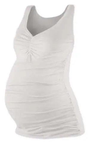 Jožánek Těhotenské tílko Tatiana, smetanové M/L