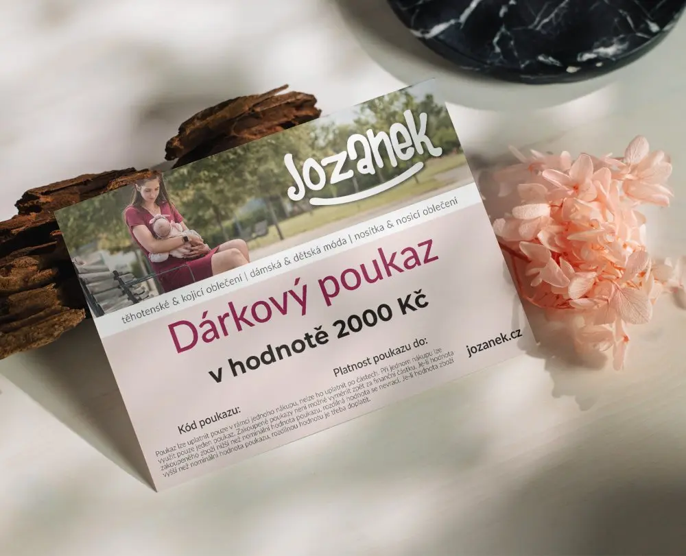 Jožánek Dárkový poukaz Jožánek® v hodnotě 2000,-Kč