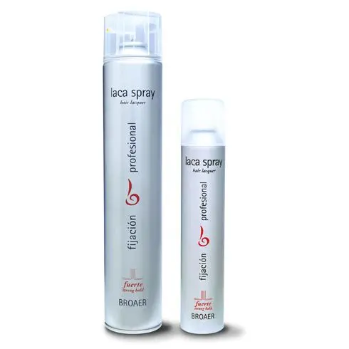 Broaer Fijación Laca spray Fuerte STRONG Hold - lak na vlasy se silným zpevněním 750 ml