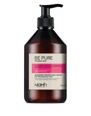 VÝPRODEJ: Niamh Hairkoncept Be Pure Prevent Hair Loss Mask - maska proti padání vlasů, 500 ml