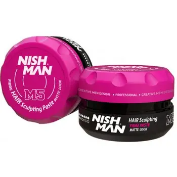Nish Man Hair Sculpting Fibre Paste matná pasta na vlasy 100 ml