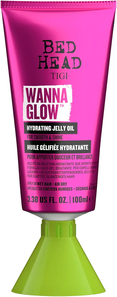 VÝPRODEJ: Bed Head Tigi Wanna Glow Hydrating Jelly Oil - hydratační olejový gel na vlasy, 100 ml