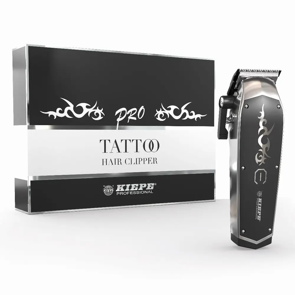 Kiepe Pro Tattoo Hair Clipper 6342 - akumulátorový profesionálny strojček + minerálny olej M22, 100ml