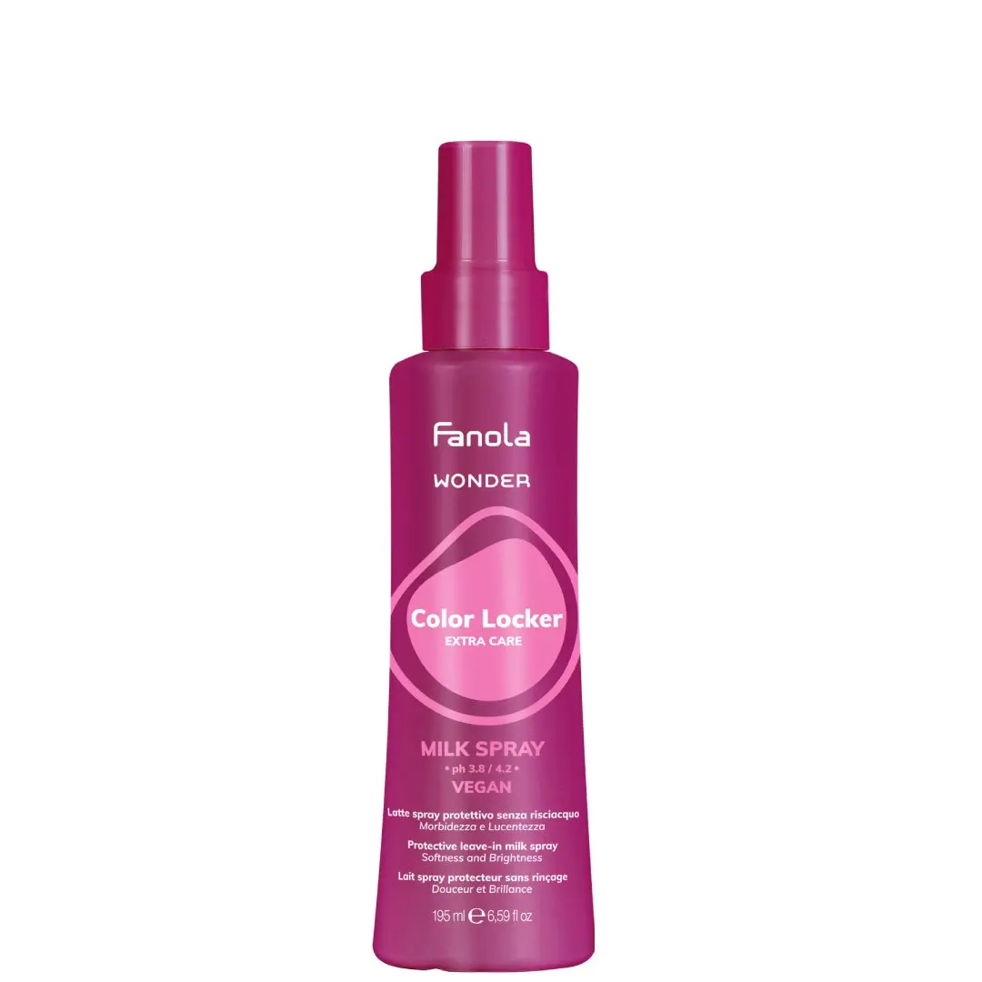 Fanola Wonder Color Locker Extra Care Milk Spray - vyživující mléko ve sprej pro barvené vlasy, 195 ml
