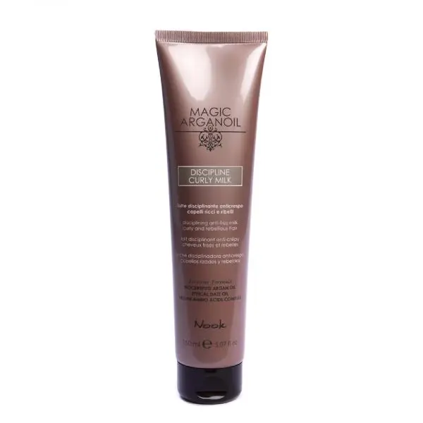 Nook Discipline Curly Milk - mléko pro kudrnaté a nepoddajné vlasy, 150 ml