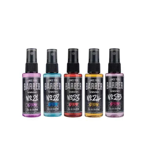 Marmara Barber Graffiti Gift Set - set kolínských vůní - graffiti edice, 5x50ml
