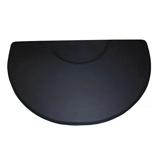 The Shave Factory Semi-Circle PU Salon Mat (TS-9081) - podložka pod křeslo - půlkruh