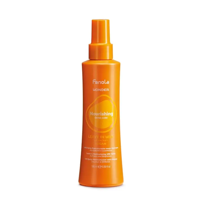 Fanola Wonder Nourishing Extra Care Leave In Milk Spray - rekonstrukční bezoplachové mléko ve spreji, 195 ml