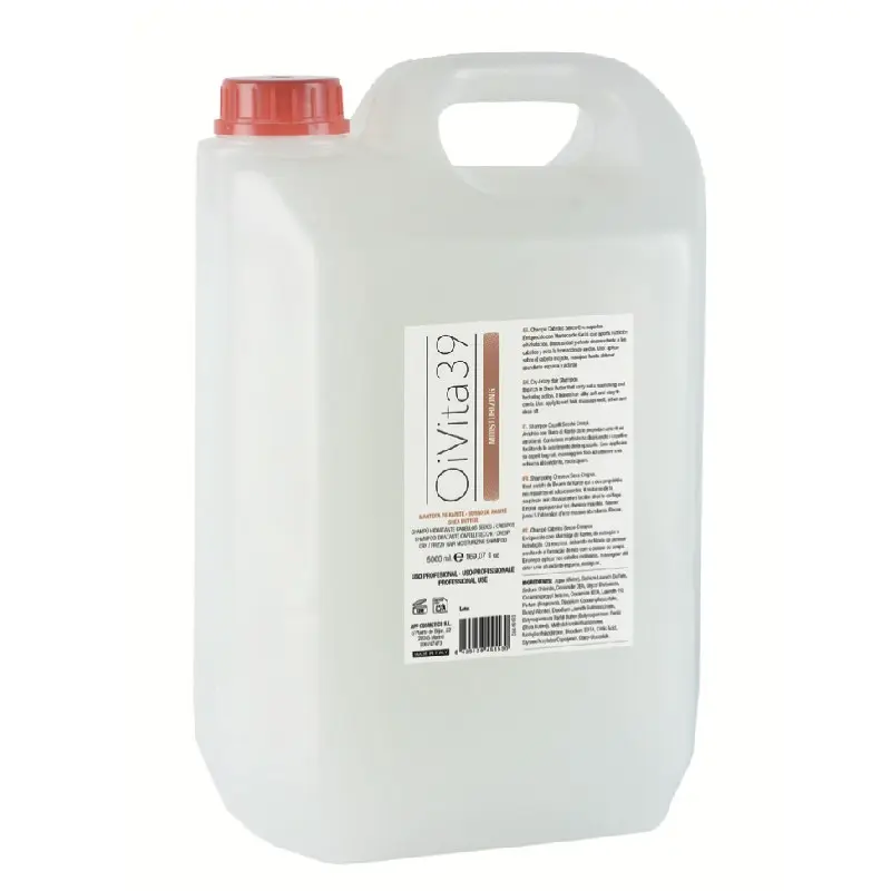 OiVita39 Moisturizing Shea Butter Shampoo - hydratační šampon na vlasy s bambuckým máslem, anti-frizz efekt - technické balení, 5000 ml