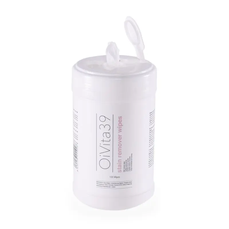 OiVita39 Stain Remover Wipes - ubrousky pro odstranění barvy z pokožky, 100 ks ubrousků