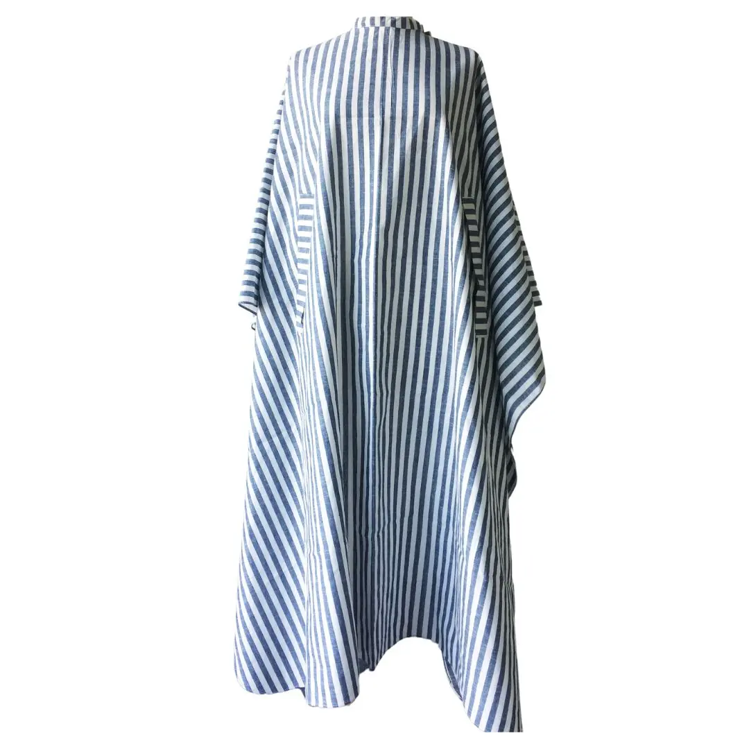 BARBURYS Barber Cape Stripes w/Hook (5570004) - bavlněná "vintage" pláštěnka, 180 x 135 cm