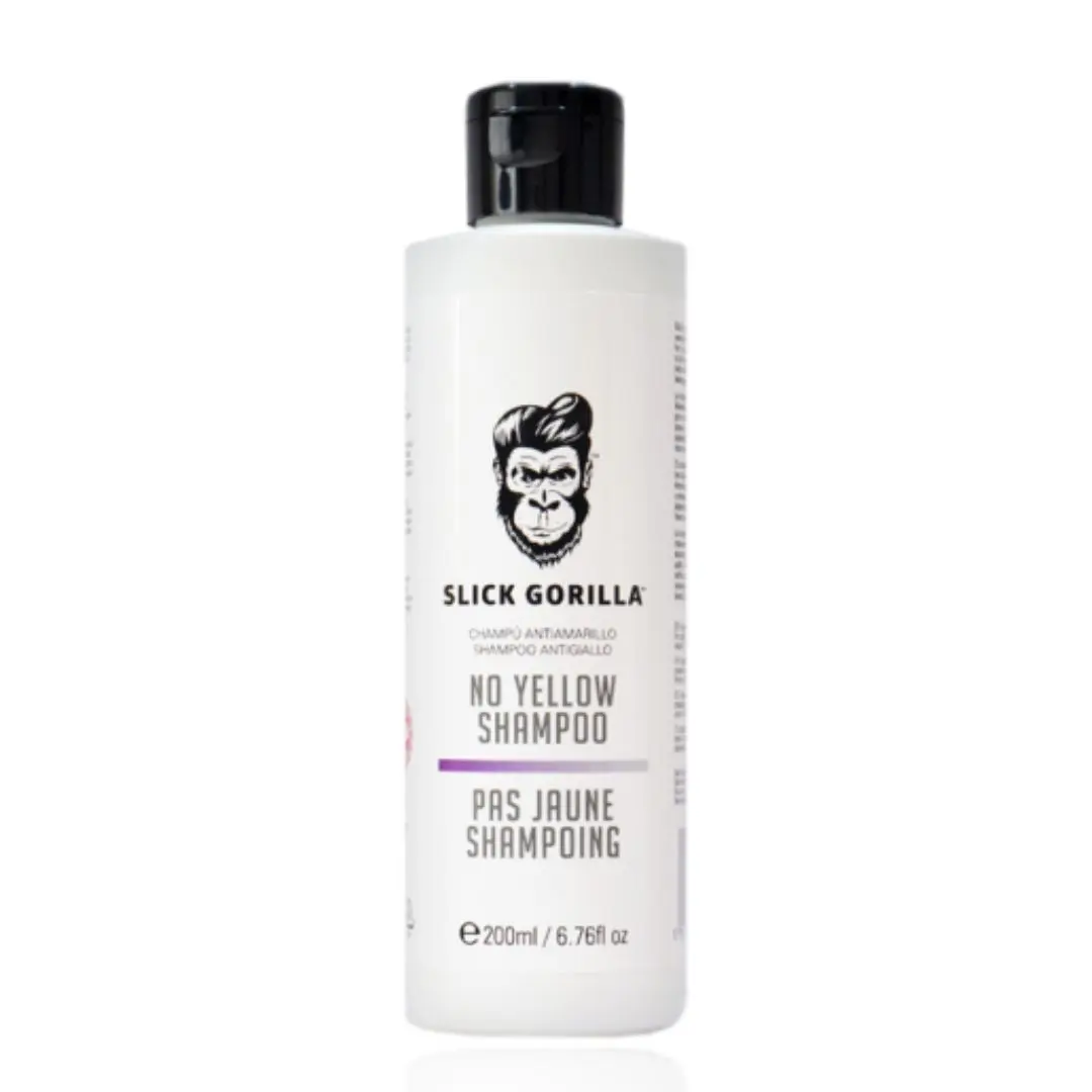 VÝPRODEJ: Slick Gorilla No Yellow Shampoo - šampon na neutralizaci žlutého odlesku, 200 ml