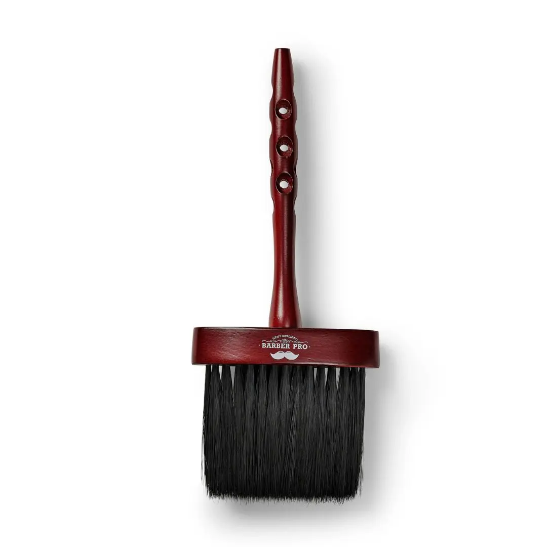 Barber Pro Neck Duster Wood 7848 - oprašovák s prodlouženou rukojetí
