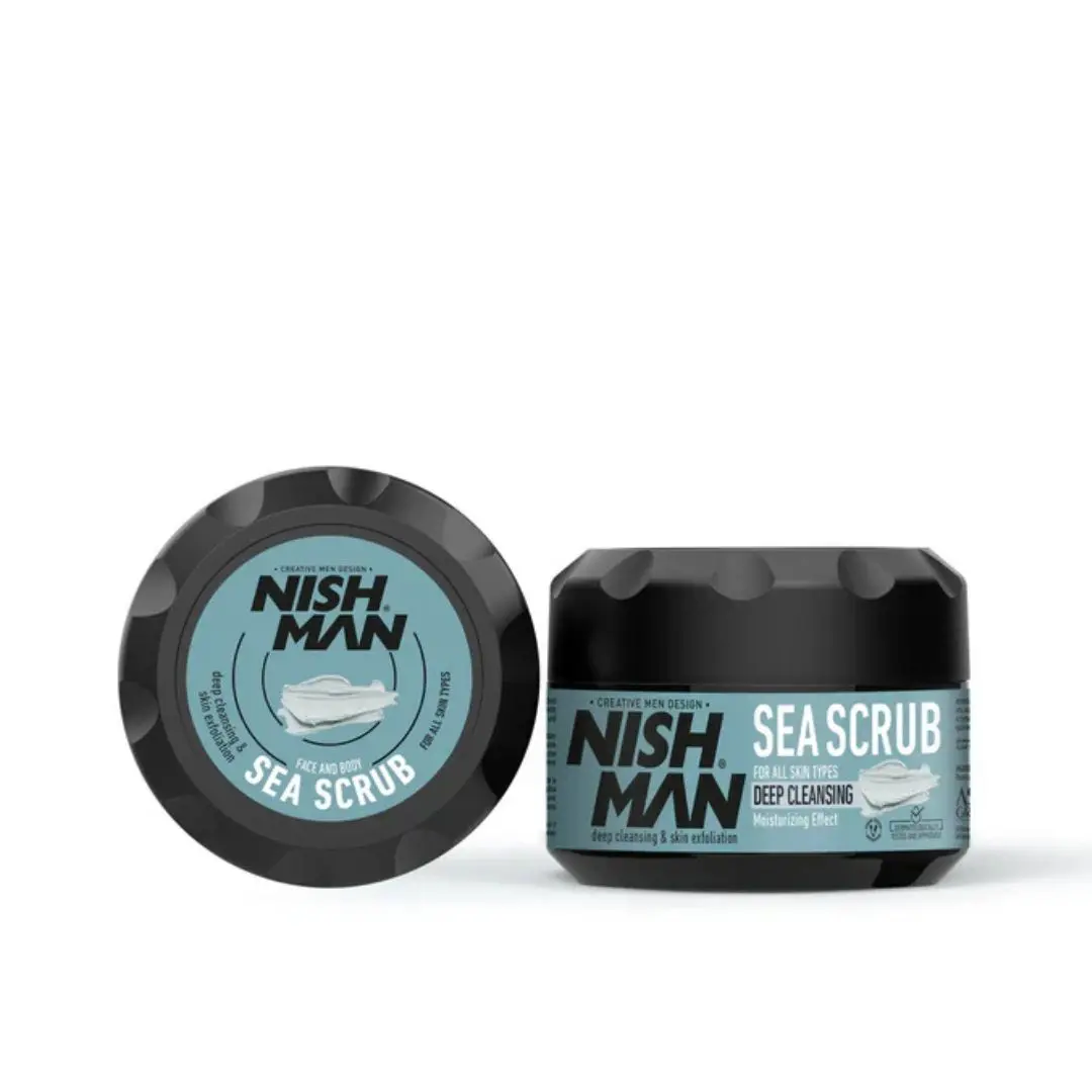 Nishman Sea Scrub Deep Cleansing - hloubkově čistící peeling, 300 ml