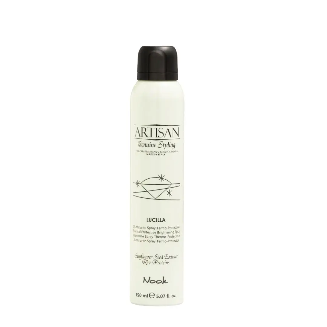 Nook LUCILLA Thermal Protective Brightening Spray – termo-ochranný sprej s leskem, 150 ml