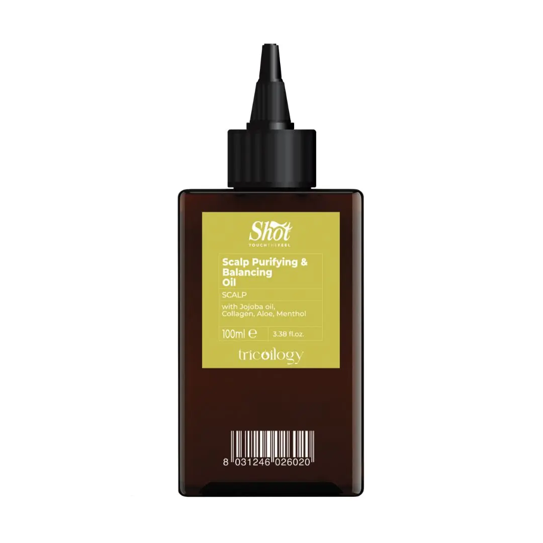 Shot Tricoilog SCALP Purifying & Balancing OIL - olej na vlasovou pokožku, 100 ml