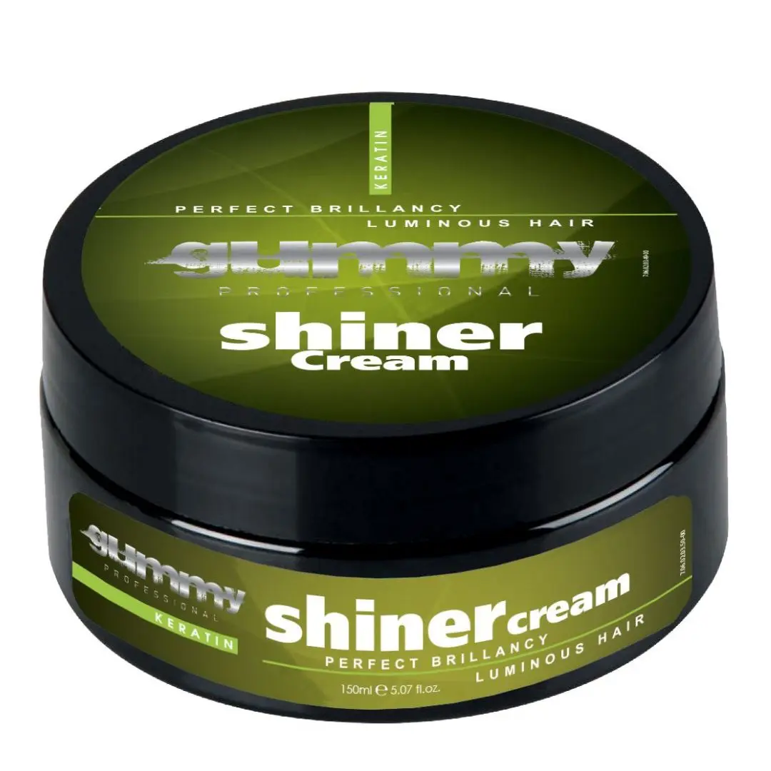Gummy Hair Shiner Cream - lesklý krém na vlasy s keratinem, 150 ml
