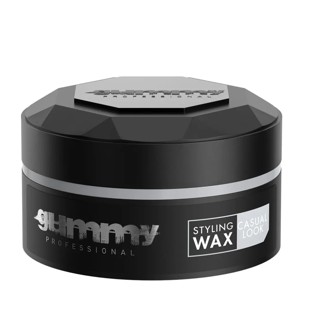 Gummy Hair Styling Wax CASUAL - matný krémový vosk pro ležérní typy účesů, 150 ml