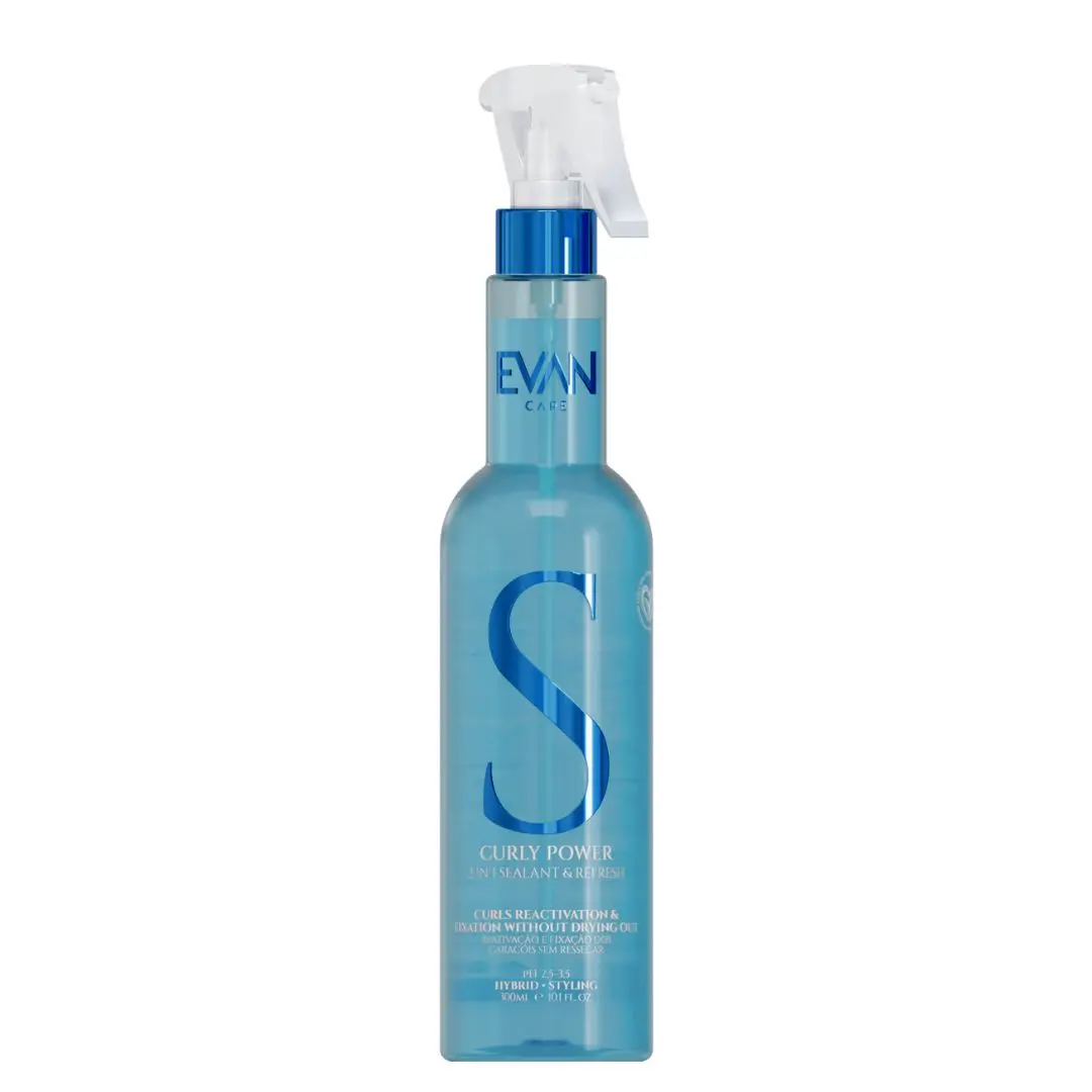 Evan Curly Power SEALANT & REFRESH - uzavírač vlasové kutikuly a refresh kadeří, 300 ml