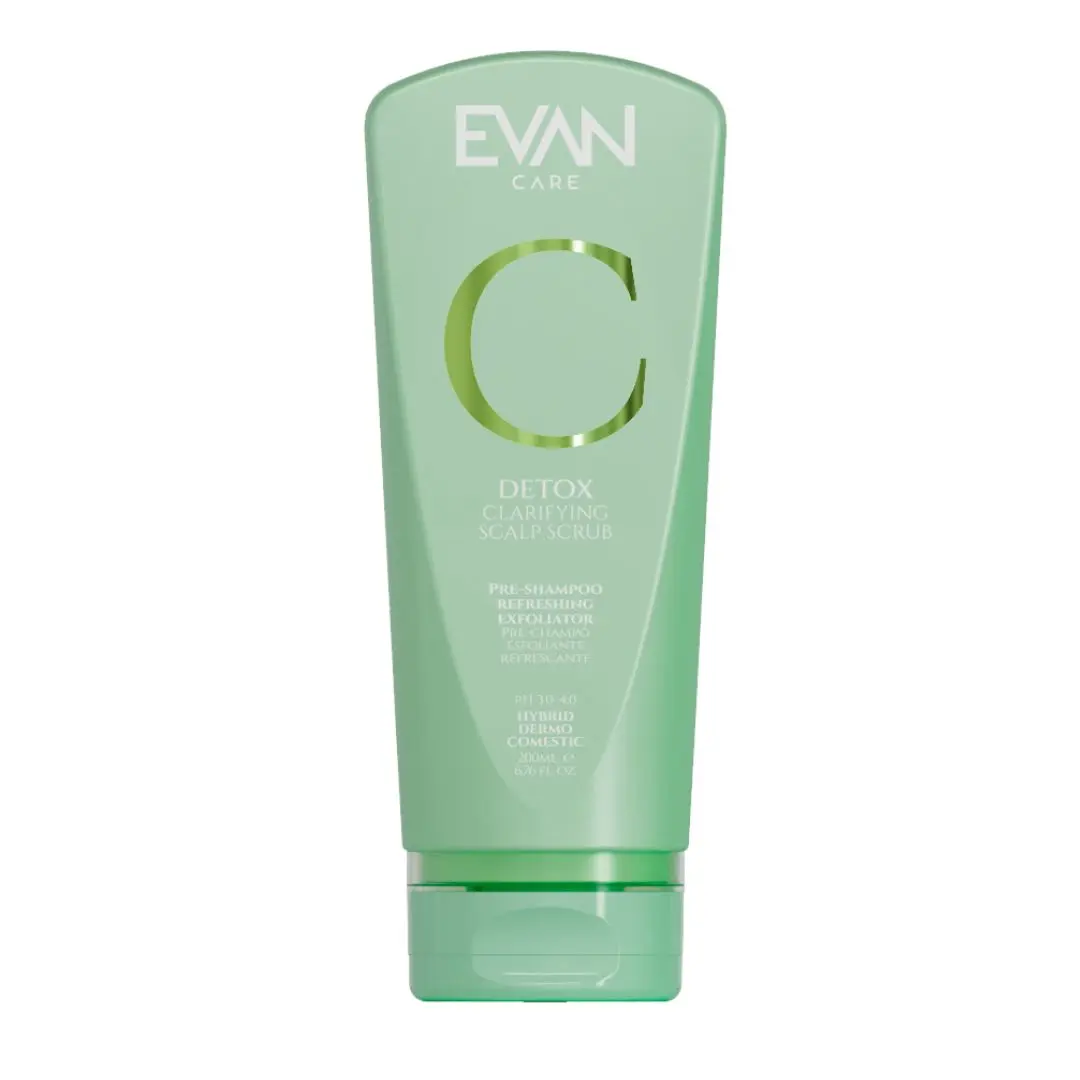 Evan CS Clarifying Scalp Scrub - čistící peeling na vlasovou pokožku, 200 ml