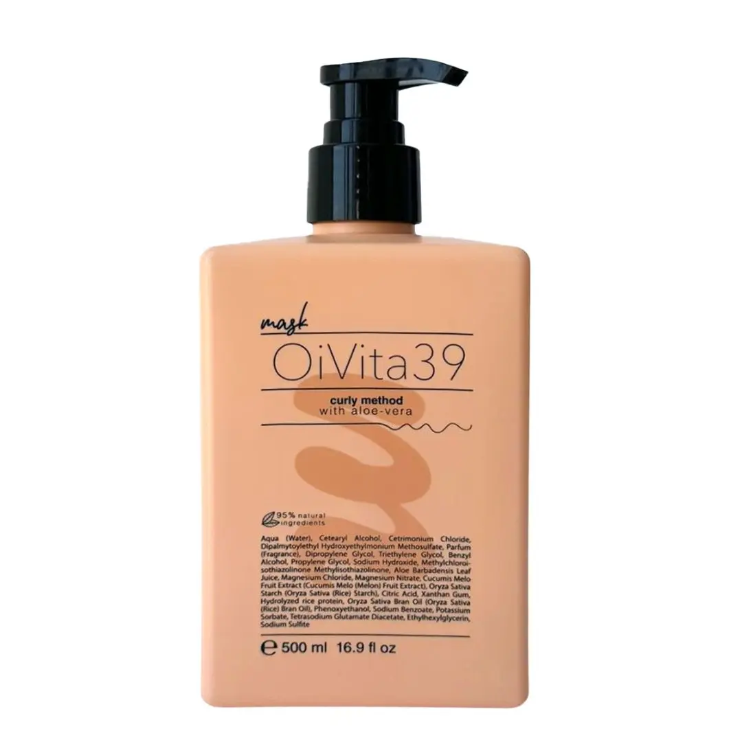 OiVita39 Mask Curly Method - maska pro kudrnaté vlasy, 500 ml