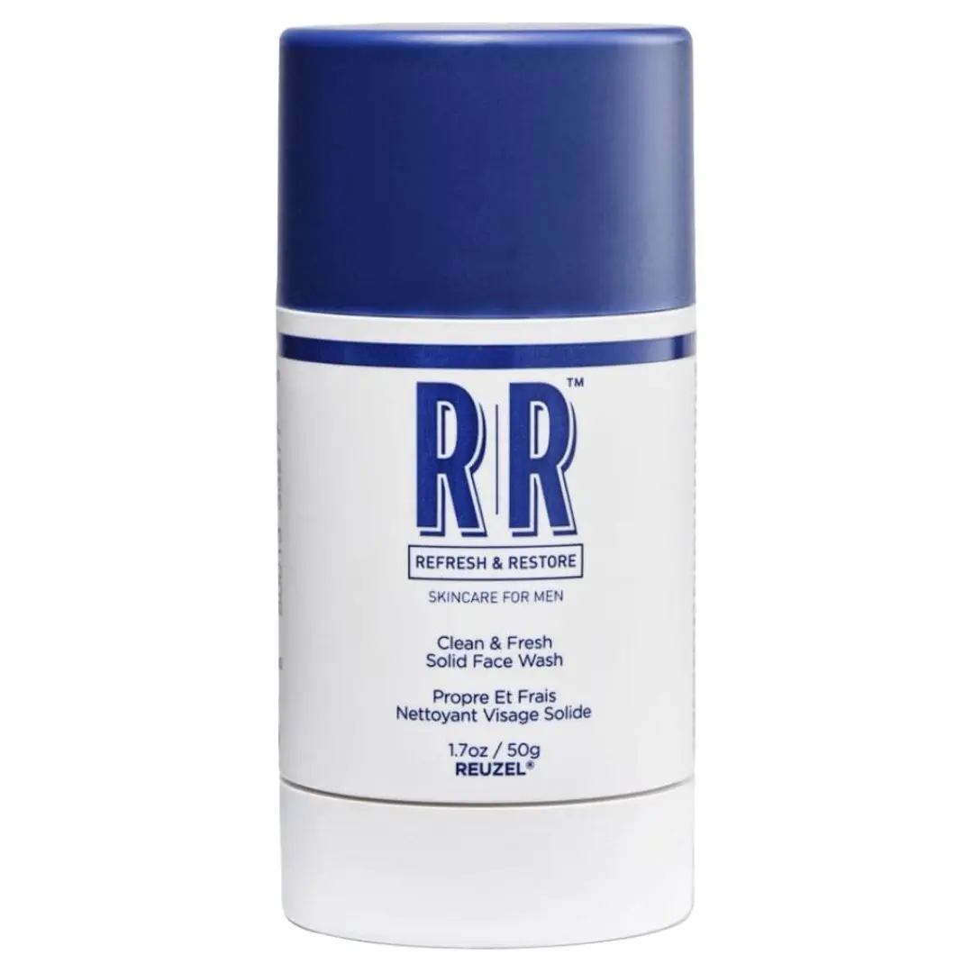 Reuzel Refresh Restore Solid Face Wash Stick - čistící tyčinka na obličej, 50 g