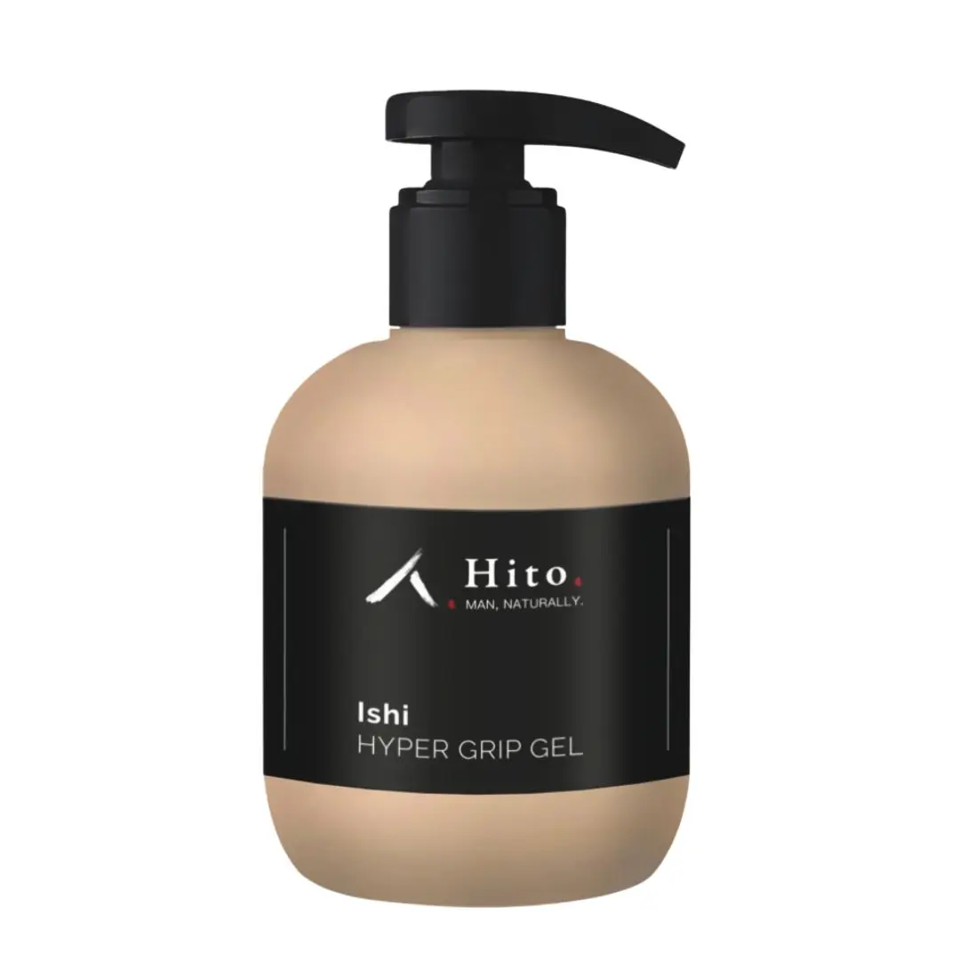 Hito "Ishi" Hyper Grip Gel - nezatěžující a silně fixační gel na vlasy, 300 ml