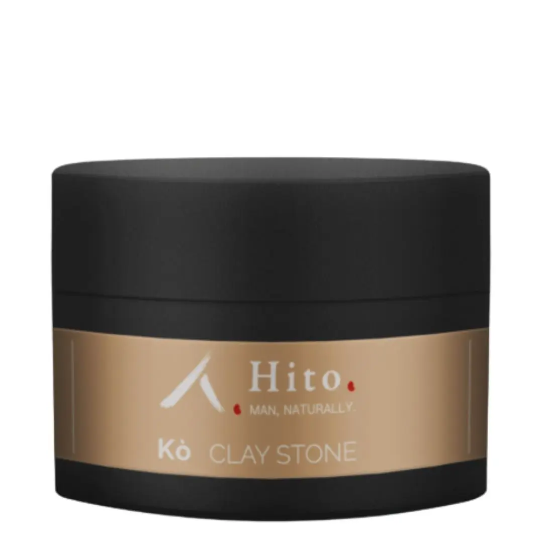 HITO "Kò" Clay Stone - jílový vosk s extra suchým efektem a extra silnou fixací, 75 ml