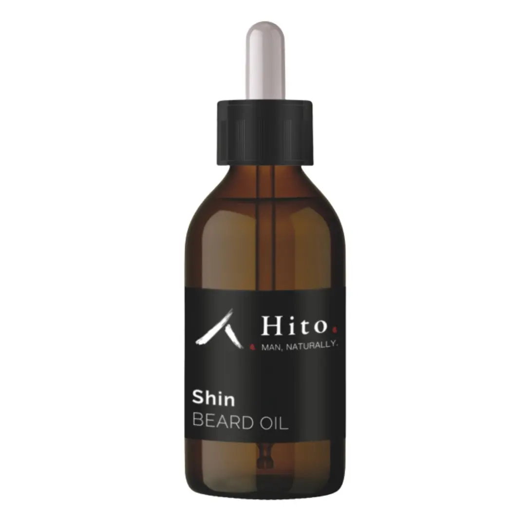 Hito "Shin" Beard Oil - výživný a ochranný olej na bradu, 50 ml