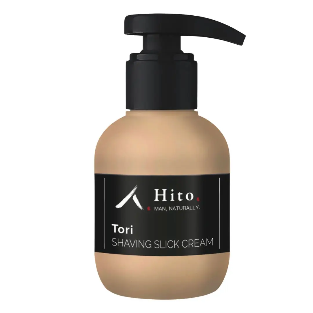 Hito "Tori" Shaving Slick Cream - ultra jemný krém na holení s bohatým složením, 100 ml
