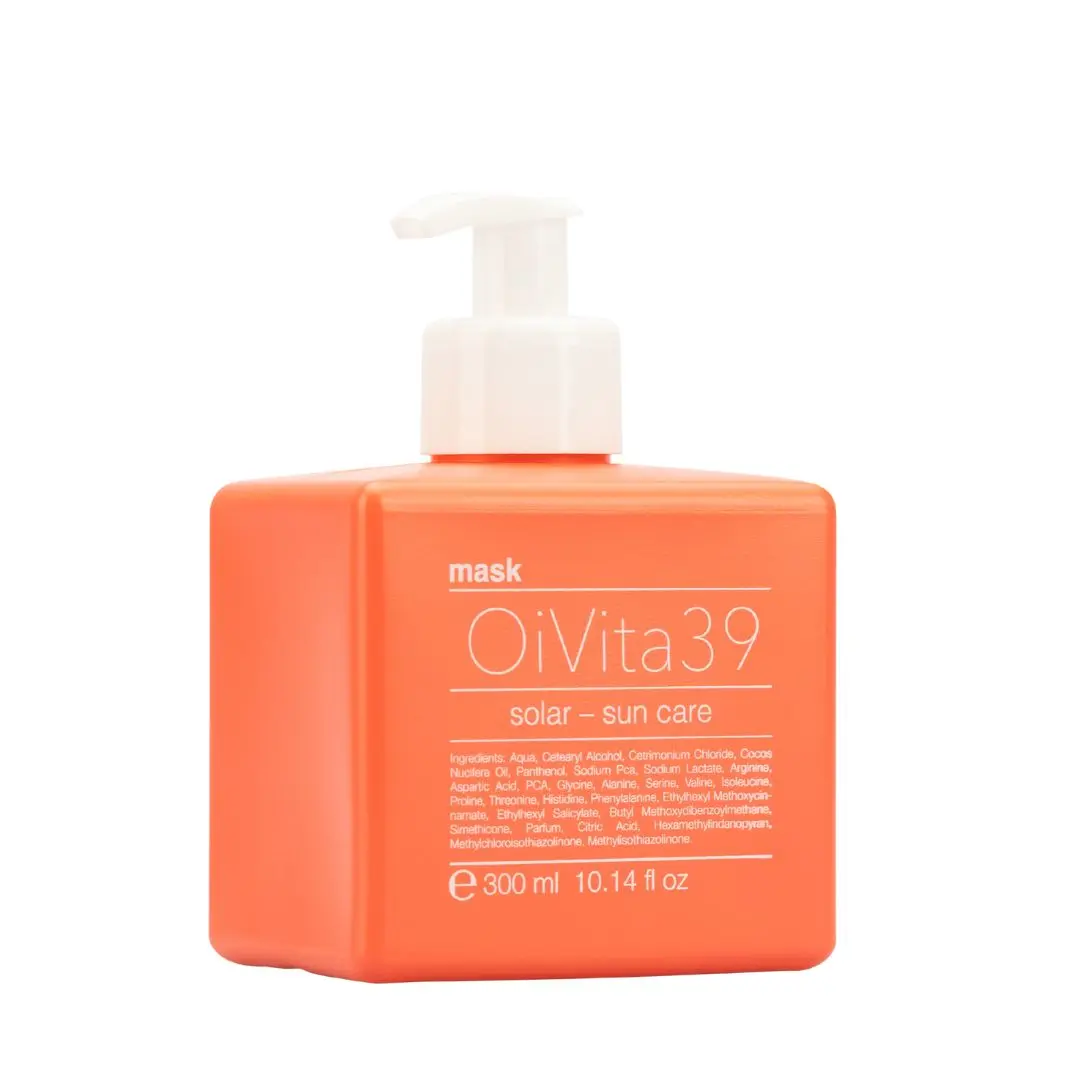 OiVita39 Solar - Sun Care Mask - maska pro suché a namáhané vlasy během léta, 300 ml