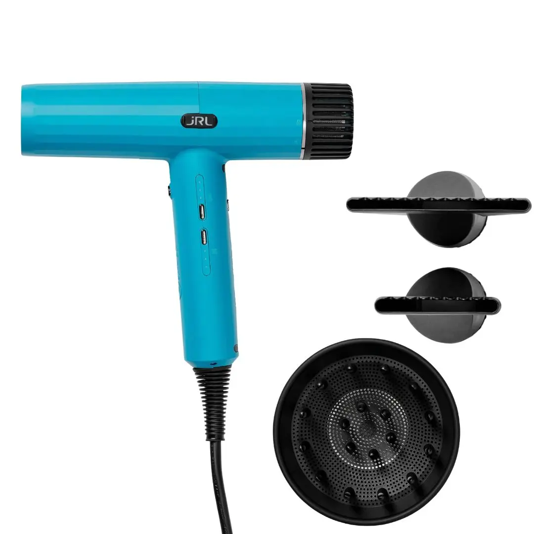 JRL Forte Pro Sapphire Blue Dryer - profesionální fén na vlasy, 2150W