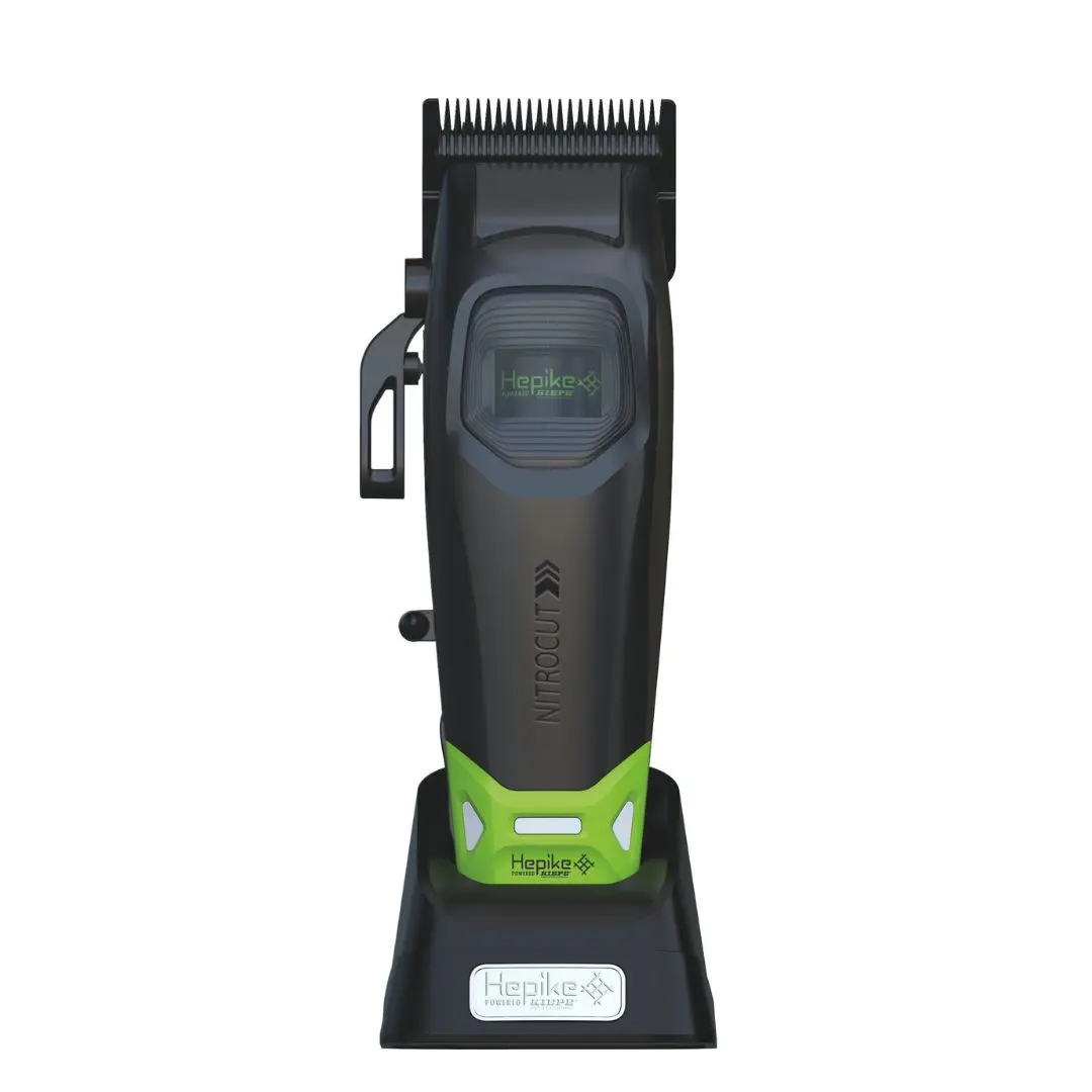 Hepike NitroCut Hair Clipper (6371) - profesionální střihací strojek + M22 olej pro mazání stříhací hlavy, 200 ml