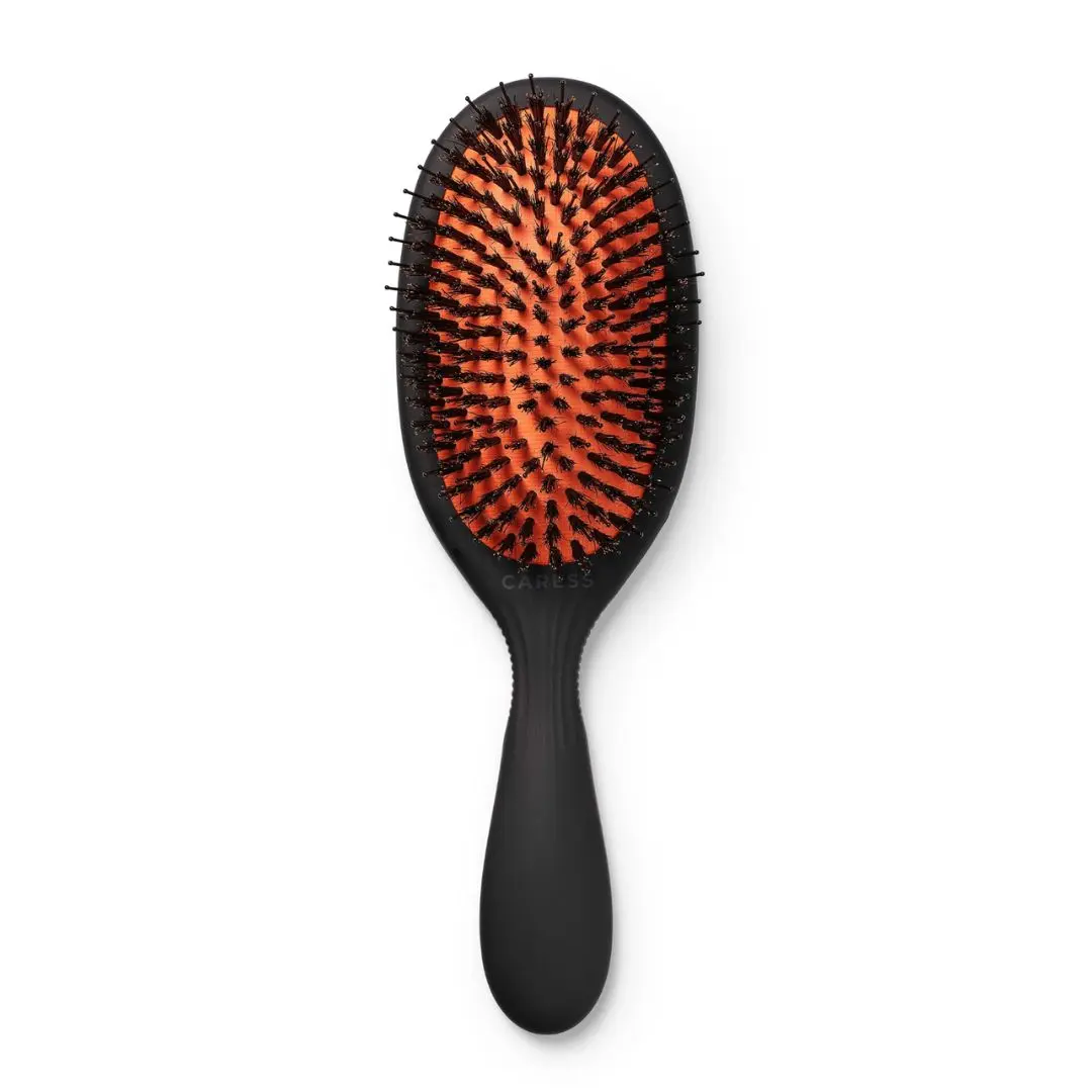 Peniculus Noir Collection CARESS Brush (7966) - kartáč na rozčesávání vlasů nylonové štětiny + kančí štětiny