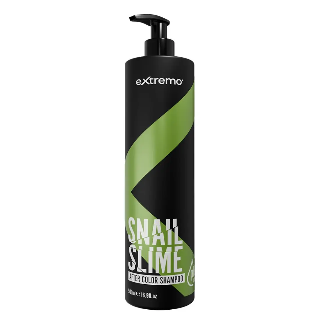 Extremo AfterColor Snail Slime Shampoo - šampón po farbení s kyslým ph, 500 ml