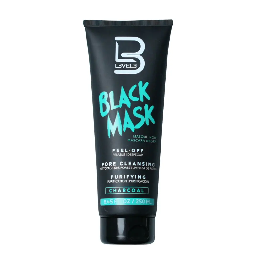 L3VEL3 Black Peel Off Mask - černá slupovací maska, 250 ml