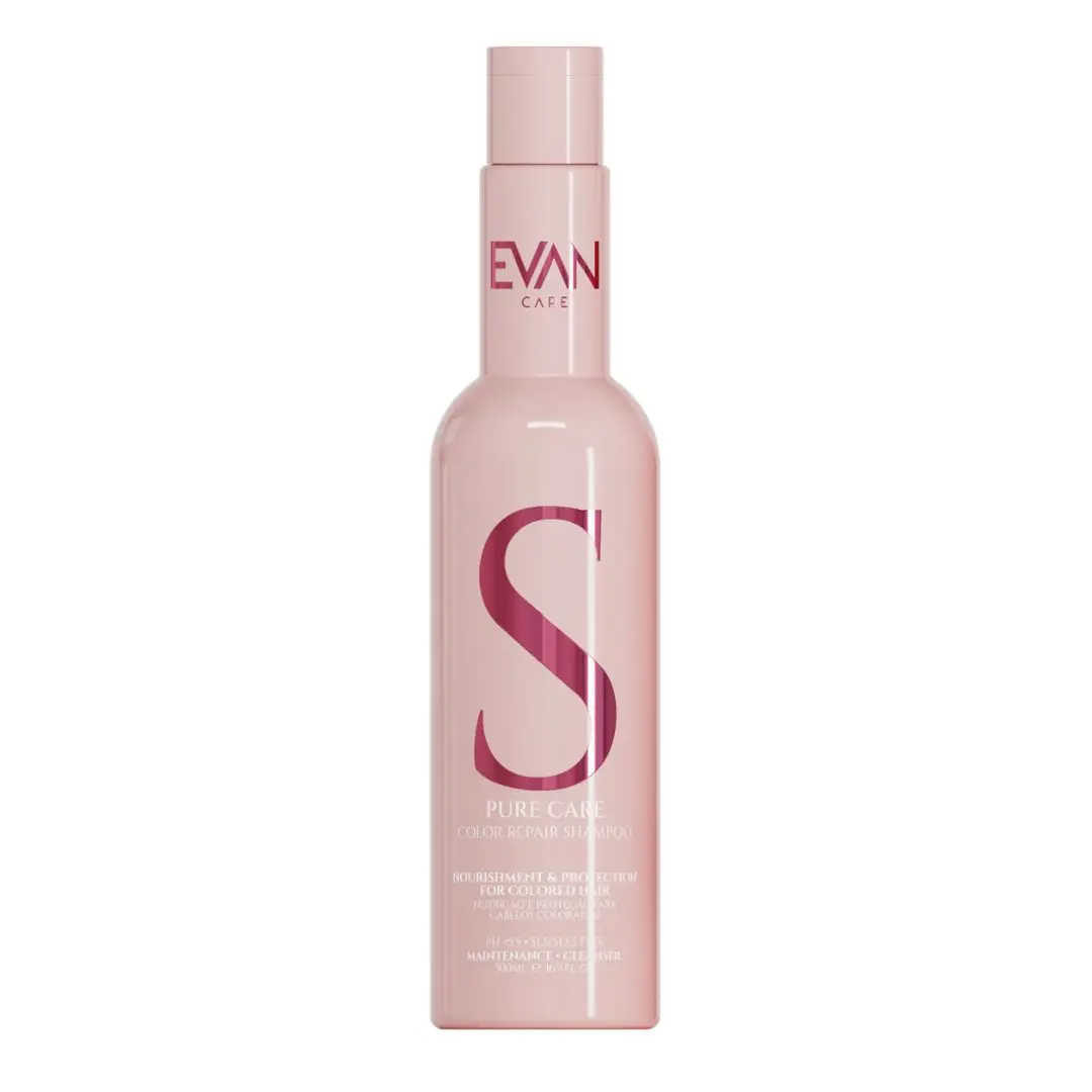 NOVÁ FORMULACE: Evan Care Color Repair Shampoo - regenerační a ochranný šampon pro barvené vlasy, 500 ml