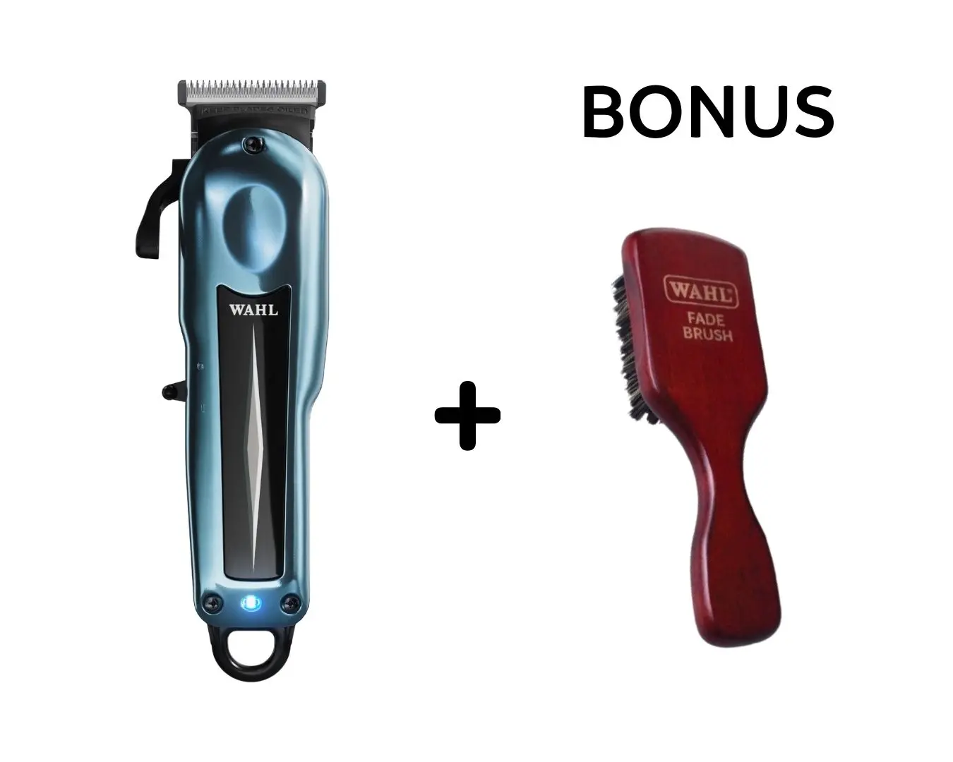 Profesionální strojek na vlasy Wahl Super Taper X Cordless 3026470 - světle modrý + dárek zdarma
