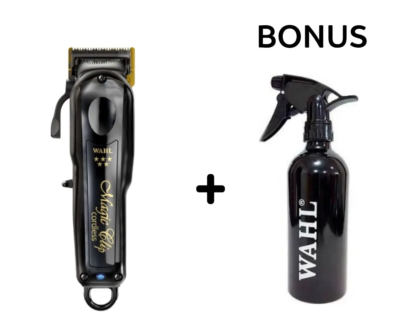 Wahl Magic Clip Cordless Black Edition 3026434 - profesionální akumulátorový střihací strojek + M22 olej na mazání stříhací hlavice, 200 ml