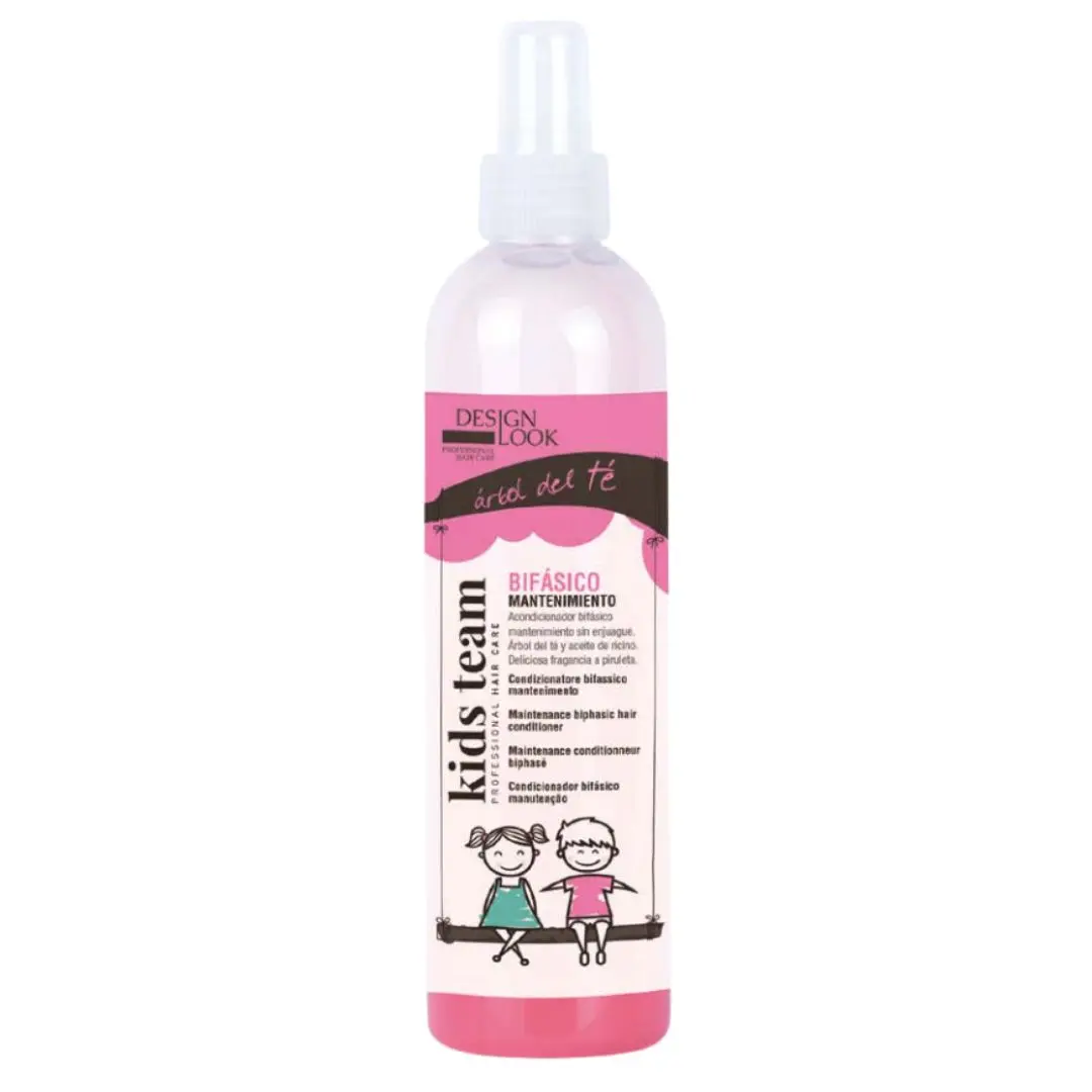 Design Look Kids Team BiFasico - dětský dvoufázový neoplachující kondicionér, 300 ml