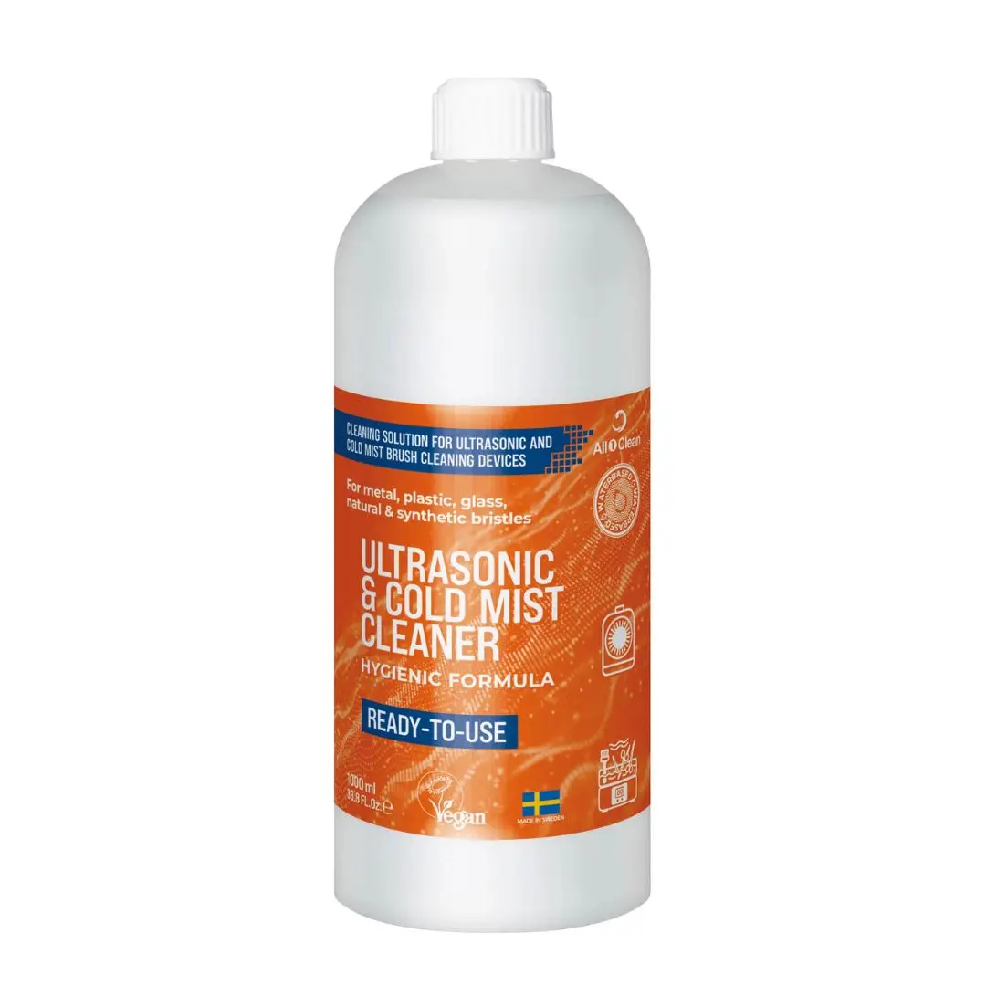 ALL1CLEAN Ultra Sonic & Cold Mist Cleaner - čistící roztok pro čištění ultrazvukových čističek a zařízení a kartáčků technologií Cold Mist, 1000 ml