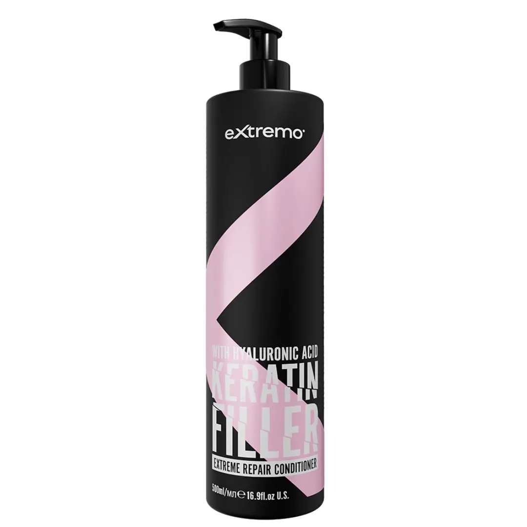 Extremo Keratin Filler Conditioner - regenerační kondicionér s keratinem a kys. hyaluronovou, 500 ml