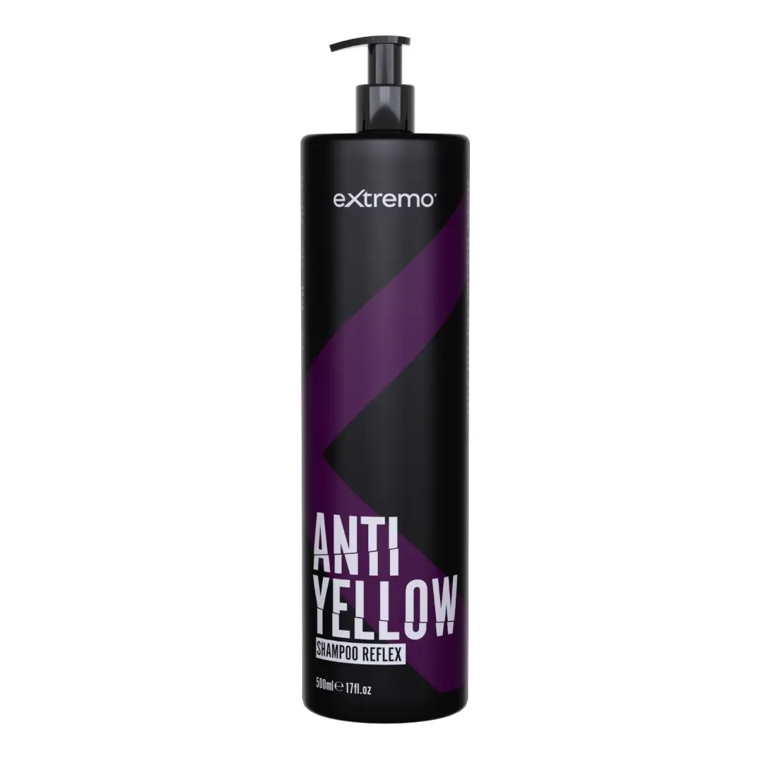Extremo No Yellow Shampoo - jemný šampon pro neutralizaci žlutého nádechu, 500 ml