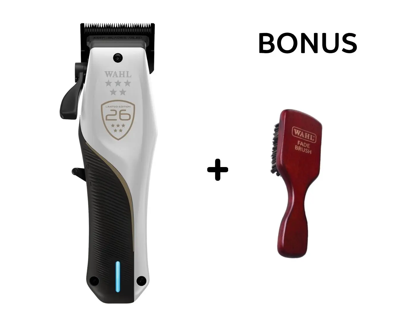LIMITED EDITION: WAHL VAPOR CE 3030922 Clipper - profesionální střihací strojek v edici Championship + M22 olej pro mazání stříhací hlavy, 200 ml