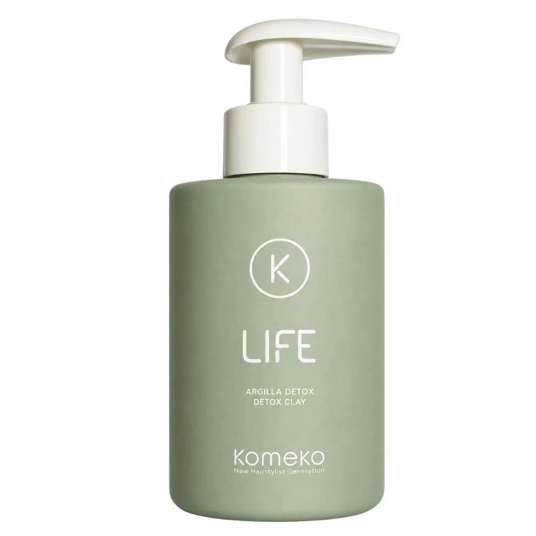 Komeko HairCare Life Detox Clay - detoxikační čistící jíl, 190 ml